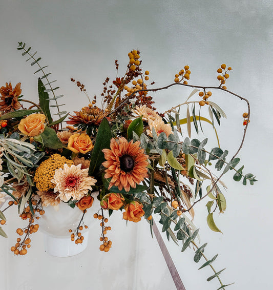 THANKSGIVING Golden Fall Arrangement